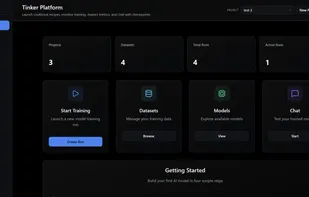 Tinker UI screenshot 1
