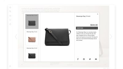 Product overlays improve the eCommerce experience. Increase sales by linking your publication to your online store.