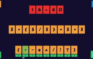 Five Fives: Math Challenge screenshot 1
