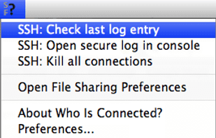 Who is connected? screenshot 1