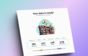 Readstats screenshot 1