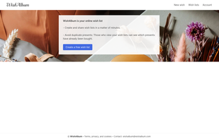 WishAlbum screenshot 1