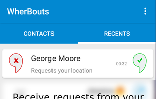 WherBouts screenshot 2