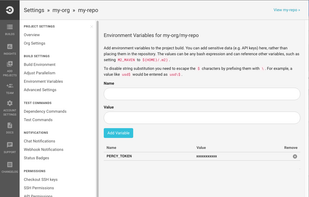 CircleCI screenshot 1