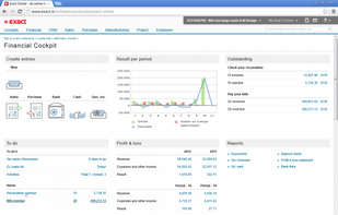 Exact Online screenshot 1