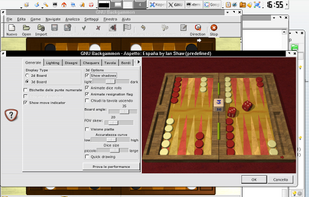 GNU Backgammon screenshot 2