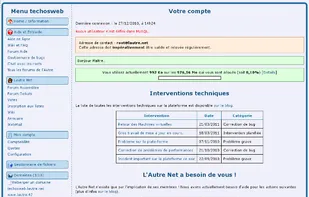 AlternC screenshot 2