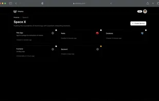 Dokploy screenshot 1