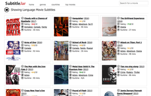 Subtitlejar.com screenshot 1