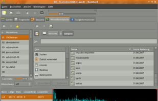 The Buzztrax Waveform Viewer