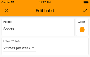 HabitGuru screenshot 1
