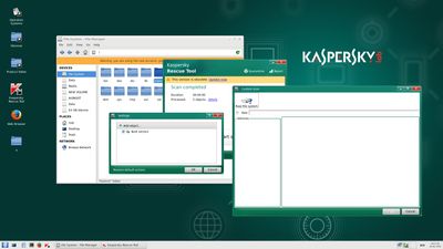 Kaspersky Rescue Disk screenshot 1