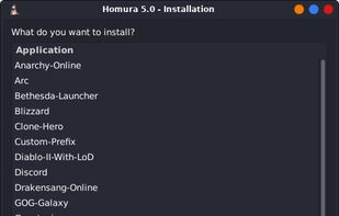 Homura screenshot 1
