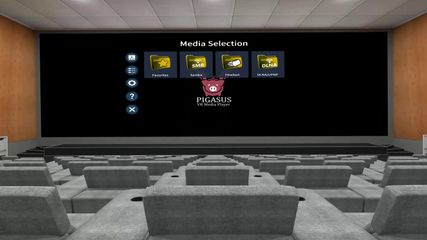 Pigasus VR Media Player screenshot 1