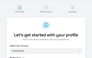 ResumeEditorAI screenshot 1