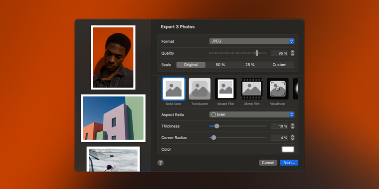 Photomator & Pixelmator Pro unveil customizable frame features for enhanced photo editing image