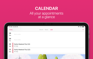 Looping - Family Calendar screenshot 1