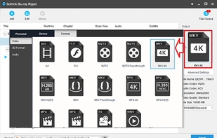 Sothink Blu-ray Ripper screenshot 1