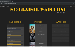 No-Brainer Watchlist screenshot 1