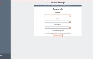 account settings