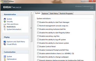 GIGATweaker screenshot 1