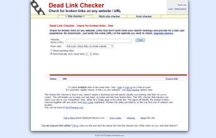 Dead Link Checker screenshot 1