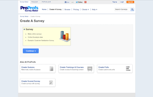 ProProfs Survey Maker screenshot 1