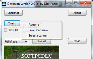 Deskscan screenshot 2
