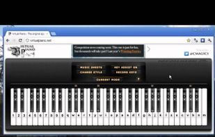 VirtualPiano.net screenshot 1