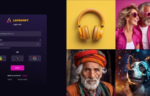 LaPrompt login page