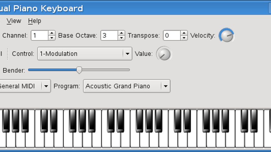 Virtual midi piano keyboard 2024 no sound