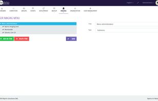 PXE administrator menu customization