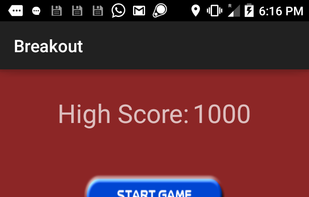 Brick Breakout Classic screenshot 1