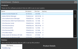 PatchCleaner screenshot 2