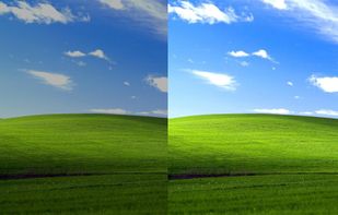 before and after use