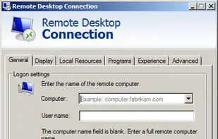 Remote Desktop Connection screenshot 1