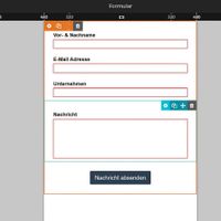 Visually create Web-Forms and questioners. 
