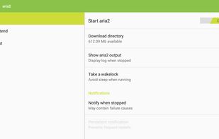 aria2 for Android screenshot 2