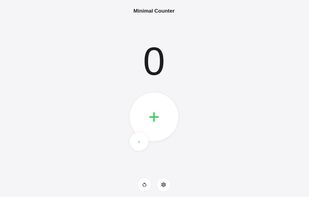 Minimal Counter screenshot 1
