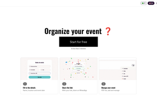 Convide.Online screenshot 1