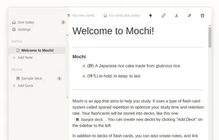 Mochi screenshot 1