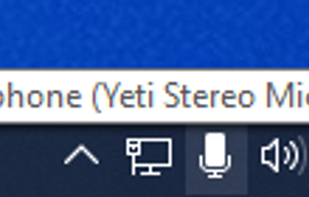 Microphone Mute Indicator screenshot 1