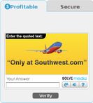 Solve Media&#39;s CAPTCHA TYPE-IN™ screenshot 1