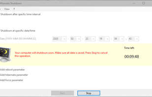 Alternate Shutdown screenshot 1