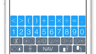 Simple, intuitive keyboard.