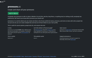 pronouns.cc screenshot 1