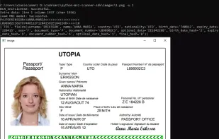 Dynamsoft MRZ Scanner screenshot 1