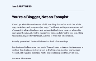 Posts and pages that look beautiful from day one.