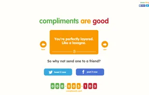 Compliment generator screenshot 1