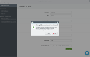 MongoDB Compass screenshot 1